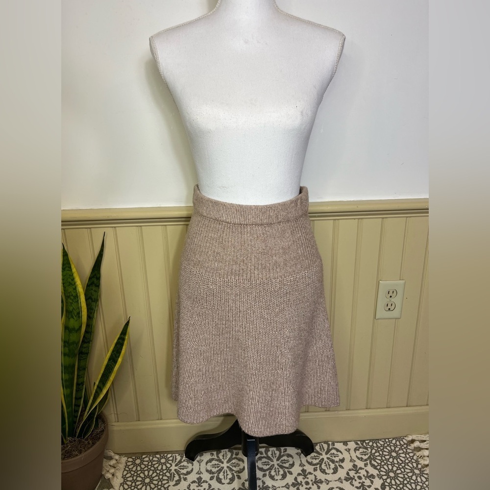 House of Harlow 1960 Skirt Women's High Waisted Knit Mermaid Style Mini Size M